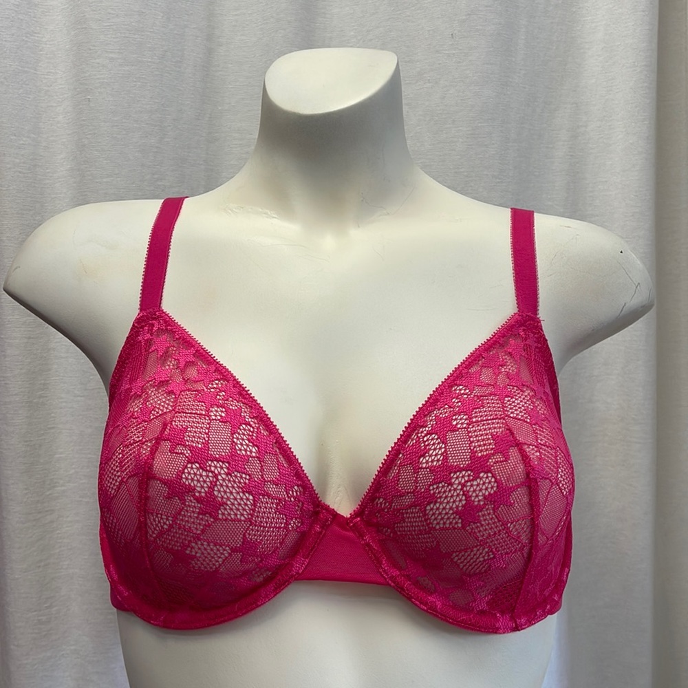 Hot Pink Skarlett Bkue 34D Bra